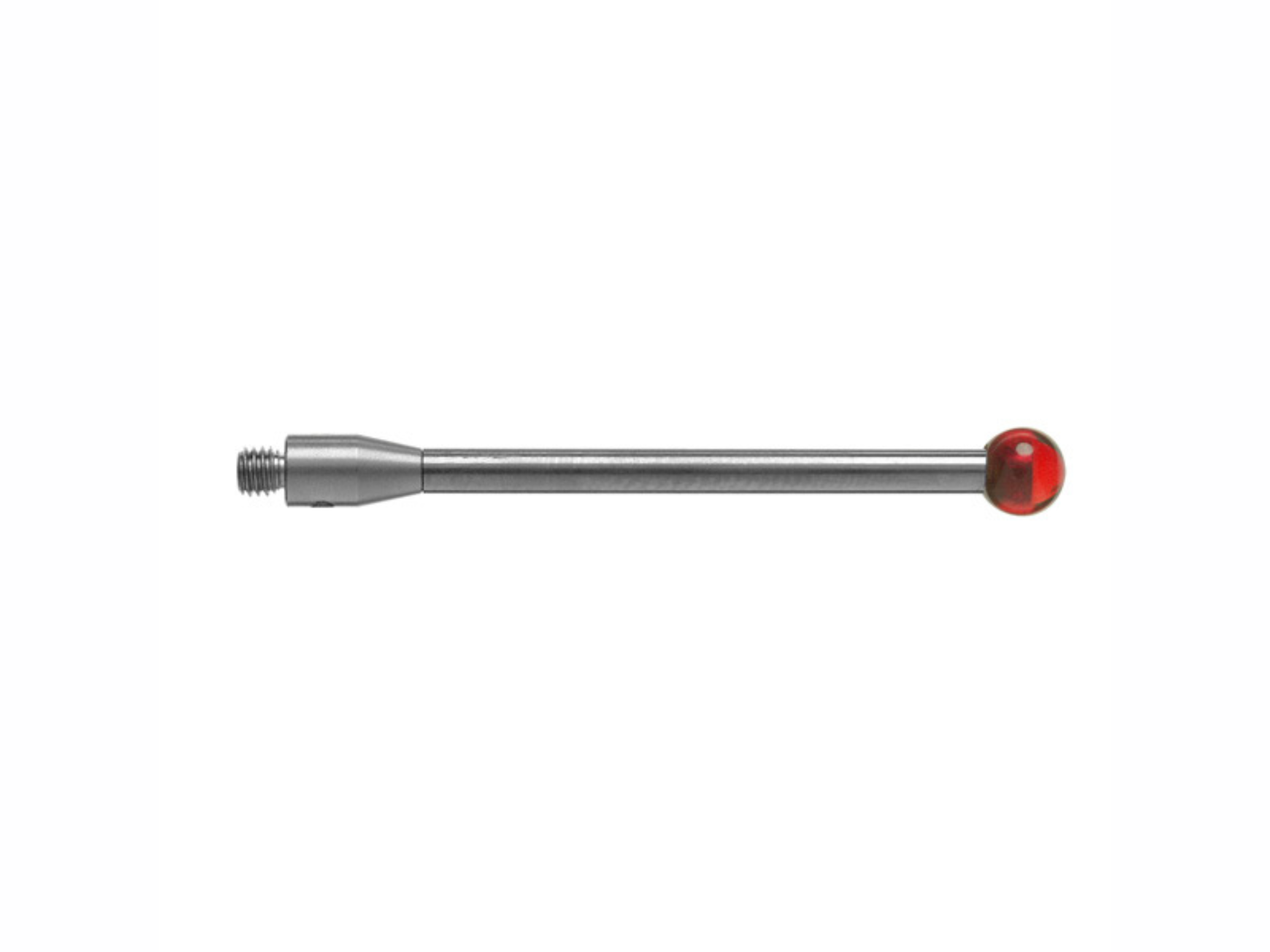 M3 Ø5 mm ruby ball, tungsten carbide stem, L 40 mm, EWL 40 mm A-5003-0062