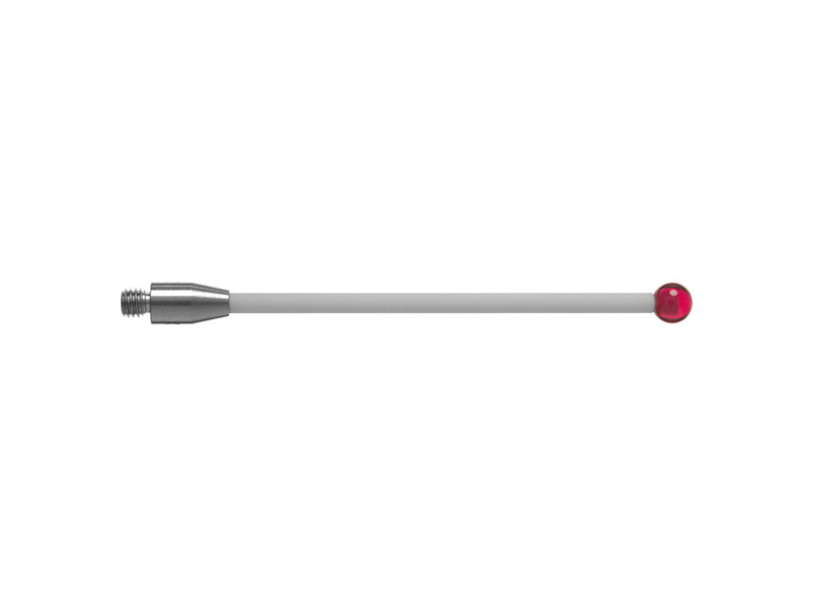 M3 Ø3 mm ruby ball, ceramic stem, L 50 mm, EWL 43.7 mm A-5003-0067