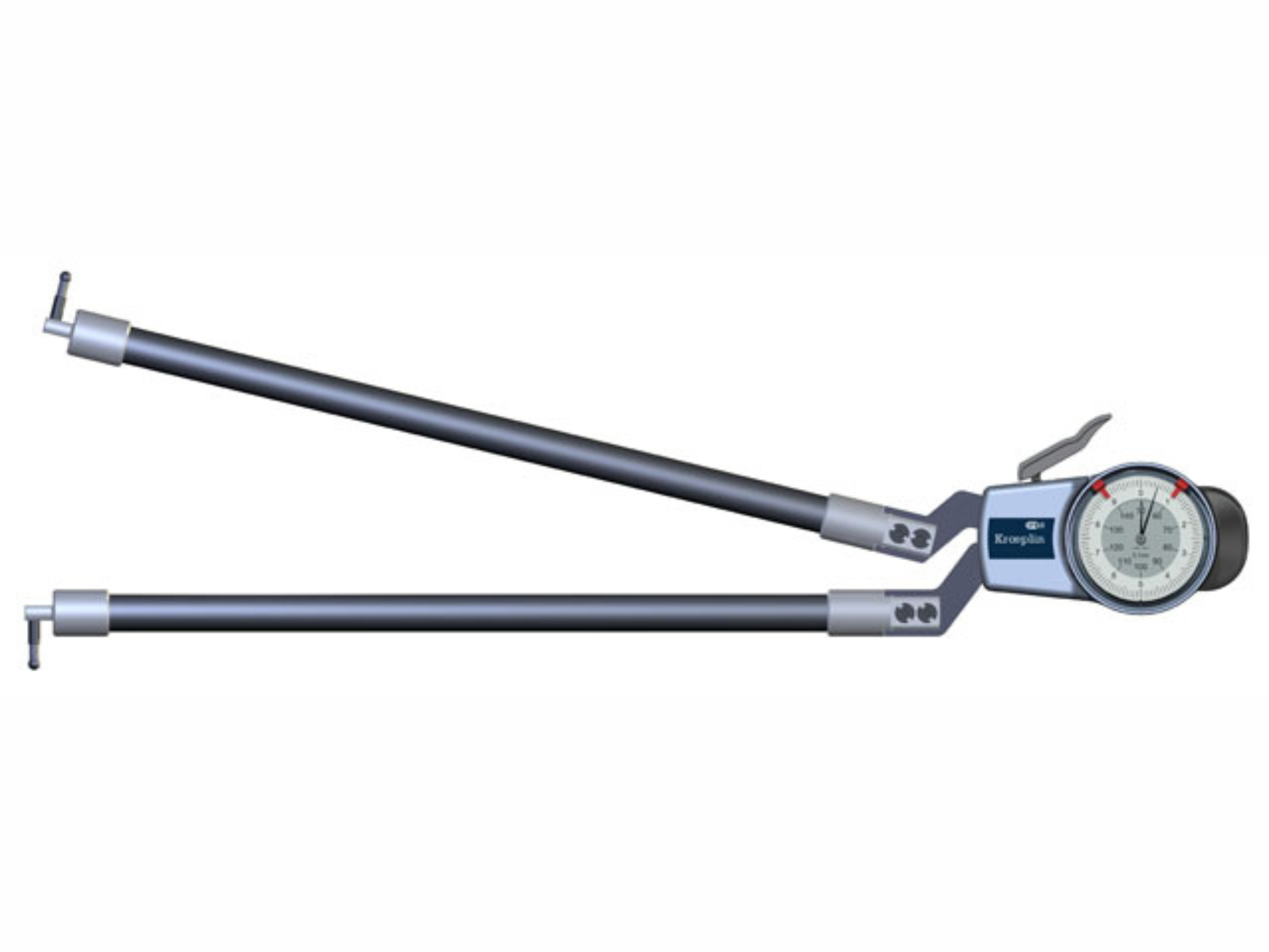 Kroeplin Metric Internal Caliper Gauge 70-170mm, 0.1mm H870