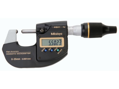 Mitutoyo Digimatic High Accuracy Digital Micrometer 0-25mm(0-1"), With Output 293-130-20