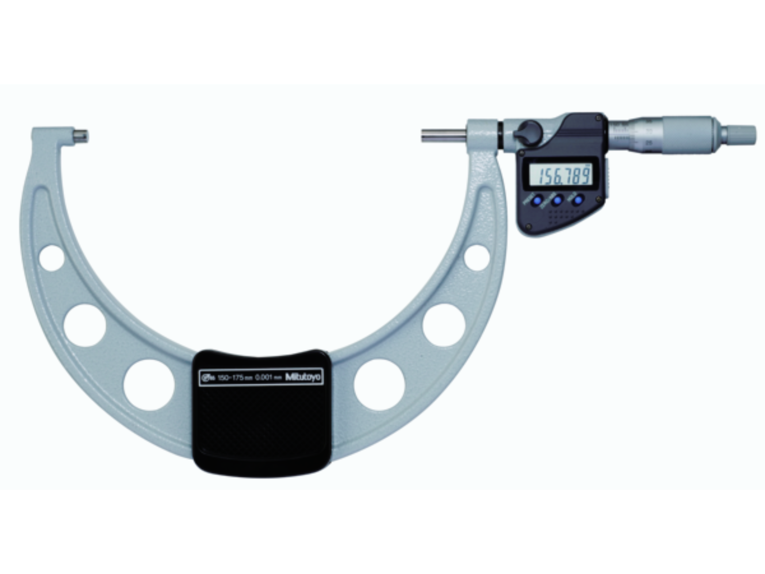 Metric Digimatic Micrometer 250-275mm, IP65, Ratchet Stop, With Output, 293-256-30