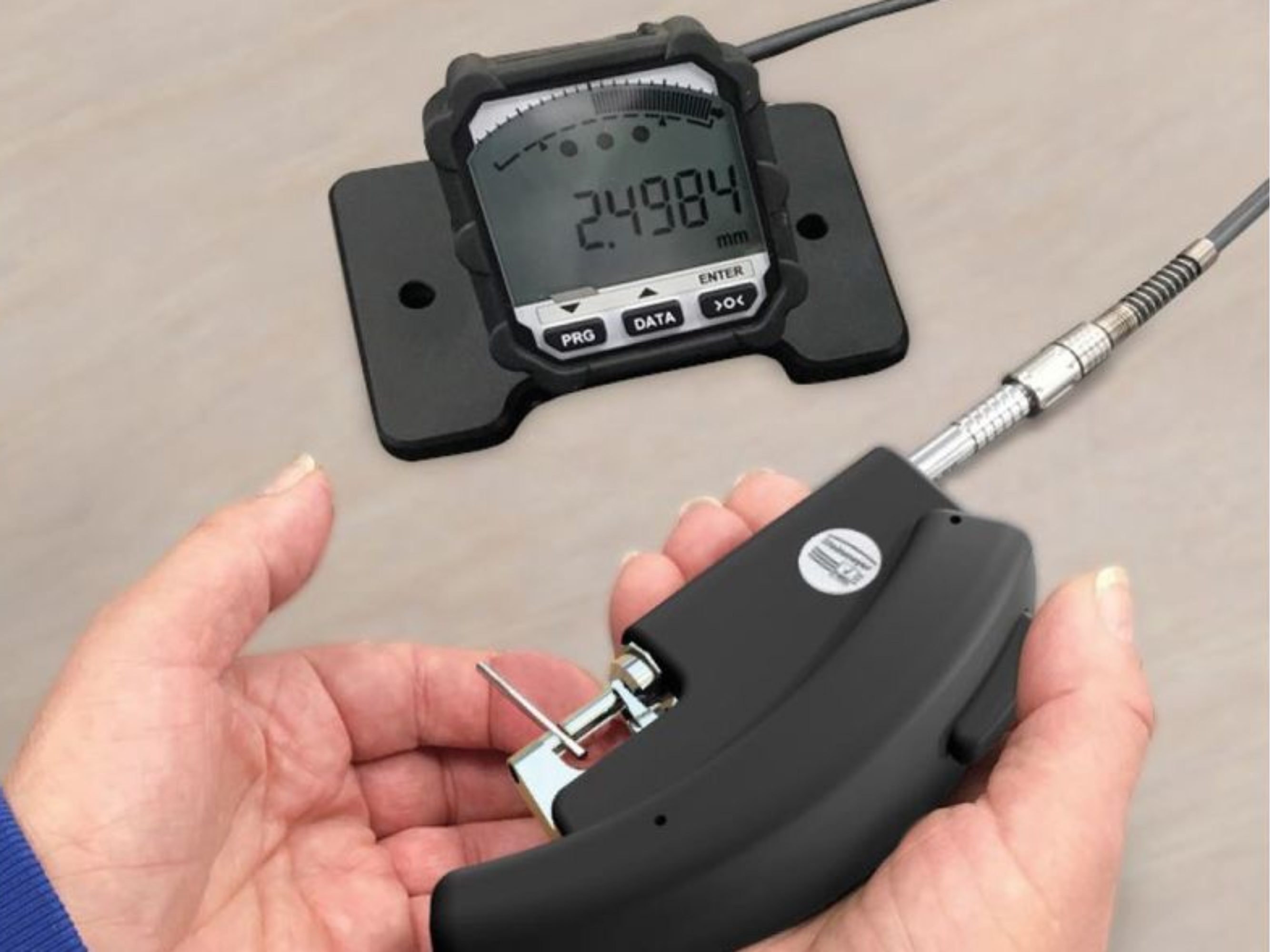 Steinmeyer Digital Snap Gauge 8-12mm Measuring Force 0.7N 76390302120