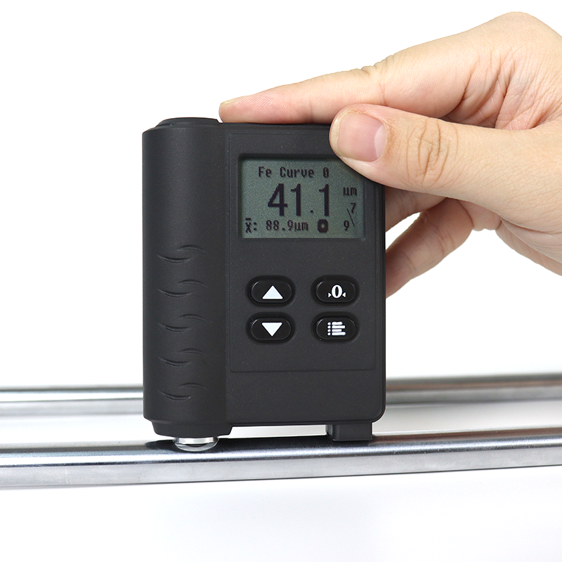 Coating thickness gauge ACT210A, Test principle: Magnetic method, eddy current method (two switchable)