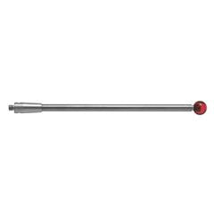 M2 Ø4 mm ruby ball, tungsten carbide stem, L 50 mm, EWL 50 mm Product code: A-5003-0045