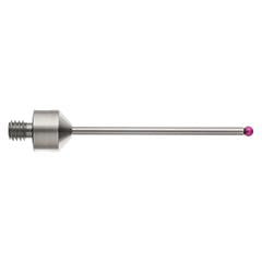 M5 Ø2.5 mm ruby ball, tungsten carbide stem, L 50 mm, EWL 41 mm Product code: A-5003-5232