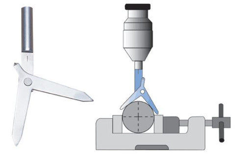 PEC Round Bar Center Finder MODEL: #4200-100