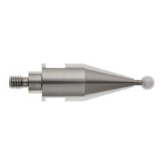 M6 Ø6 mm zirconia ball, cone stylus for Faro arms, L 43 mm, EWL 5.4 mm Product code: A-5003-7679