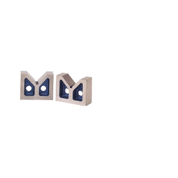 MHC 420-5704 Cast Iron Vee Block, Length : 5" , Width : 2", Height : 3-1/8",  2-1/2" Vee Width sold in pairs