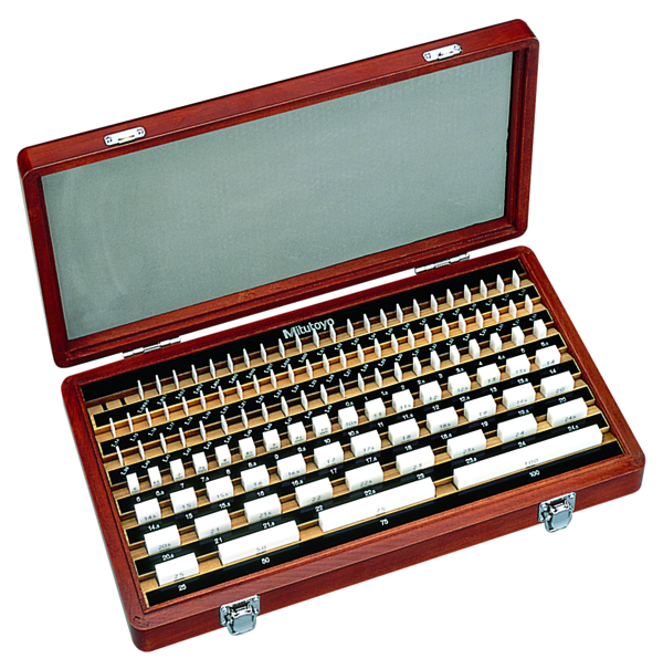 Gauge Block Set, Metric, Ins. Cert., ISO