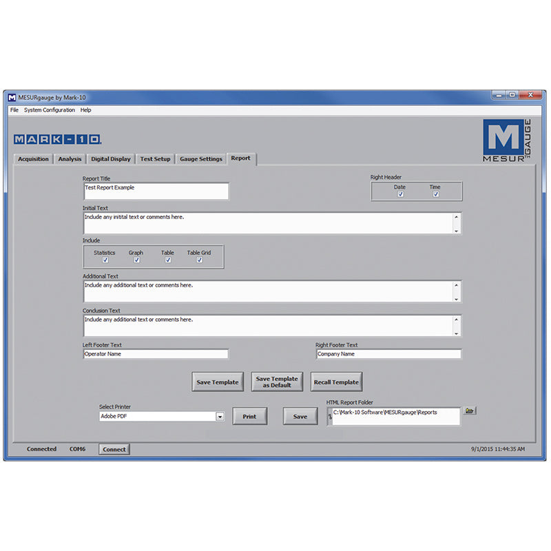 Mark-10 MESUR®gauge Plus Upgrade, MESUR®gauge to MESUR®gauge Plus 15-1006
