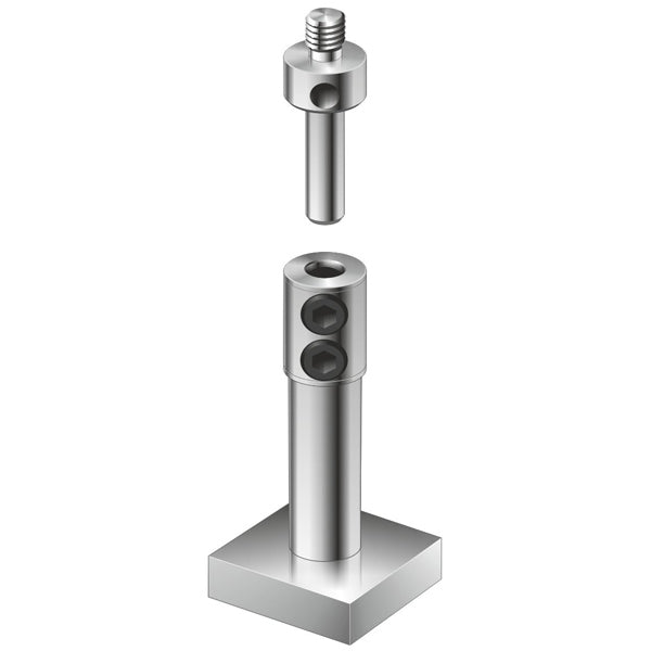 M4 silver steel crash protection device, L 15.2 mm Product code: A-5003-0661