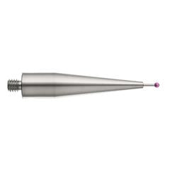 M5 Ø1 mm ruby ball, tungsten carbide stem, L 50 mm, EWL 5 mm Product code: A-5003-5228