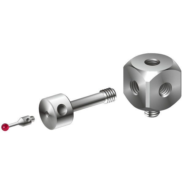 M5 to M2 stainless steel cube bolt, L 33 mm Product code: A-5003-5678