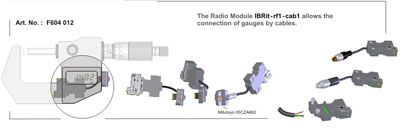 Ibrit F604012 IBRIT-RF1-CAB1 RADIO MODULE