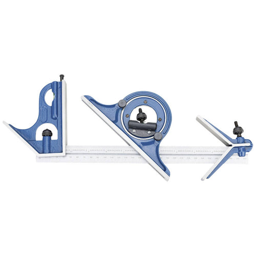 Dasqua 1012-2010 Combination square set Product size (length): 352 mm 4-piece  2278-180