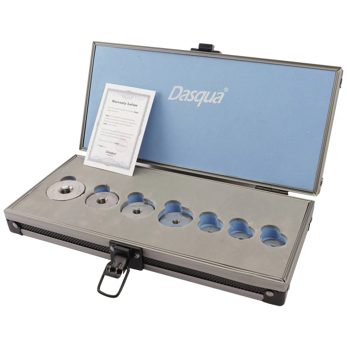 6311-3203 7PCS THREAD GAUGE SET-NO-GO RING GAUGE ISO 1502, M3, M4, M5, M6, M8, M10, M12;