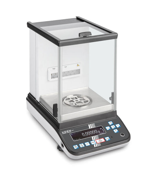 Kern ABP Premium Analytical Balance ABP 200-5M, Range 220g Reading 0.01mg,  Pan size 91mm diameter