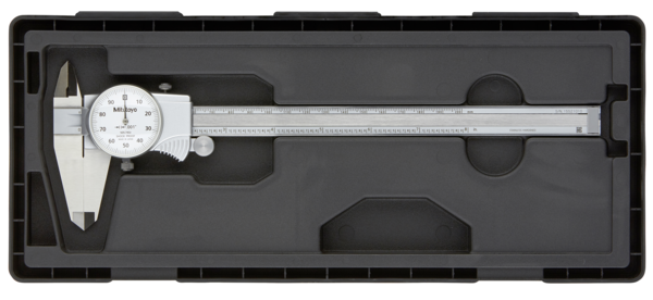 Mitutoyo Dial Caliper, Silver Cover Type 0-8", 0,001", 0,1"/rev., Inch 505-743J