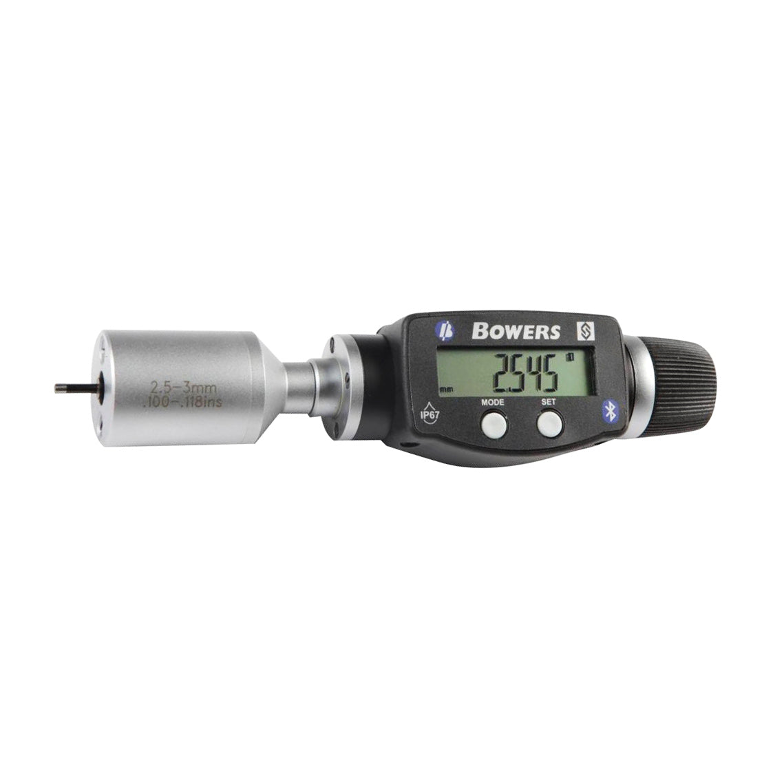 Bowers XT Digital Micrometer With Bluetooth 2.5-3mm XTD2M-BT