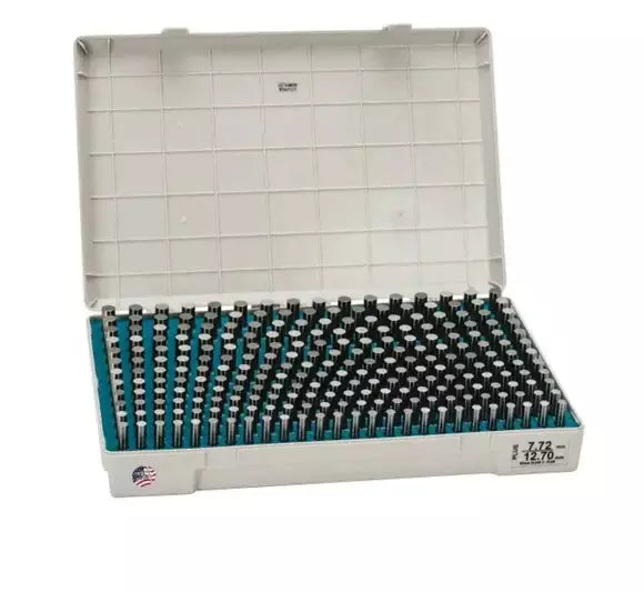 Meyer Pin Gauge sets M21MMM 7.73-12.71mm x.02mm, Minus Tolerance
