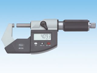 Mahr Digital Micrometers 4150573 Range 75-100mm/3-4'' With SPC Output, Resolution .001mm/.00005''