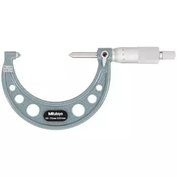 Screw Thread Micrometer 50-75mm, 0,6-0,9mm/44-48TPI 125-111