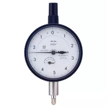 Dial Gauge, Flat Back, ANSI/AGD Type Jewelled Bearing, Shockproof, 0,05", 0,0001" 2923AB-10