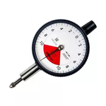Dial Gauge, Flat Back, ANSI/AGD Type 2976AB grad .0005" Range .02"