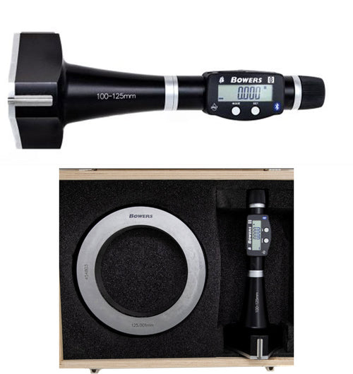 Bowers XT Digital Micrometer With Bluetooth 4-5" XTD100i-BT
