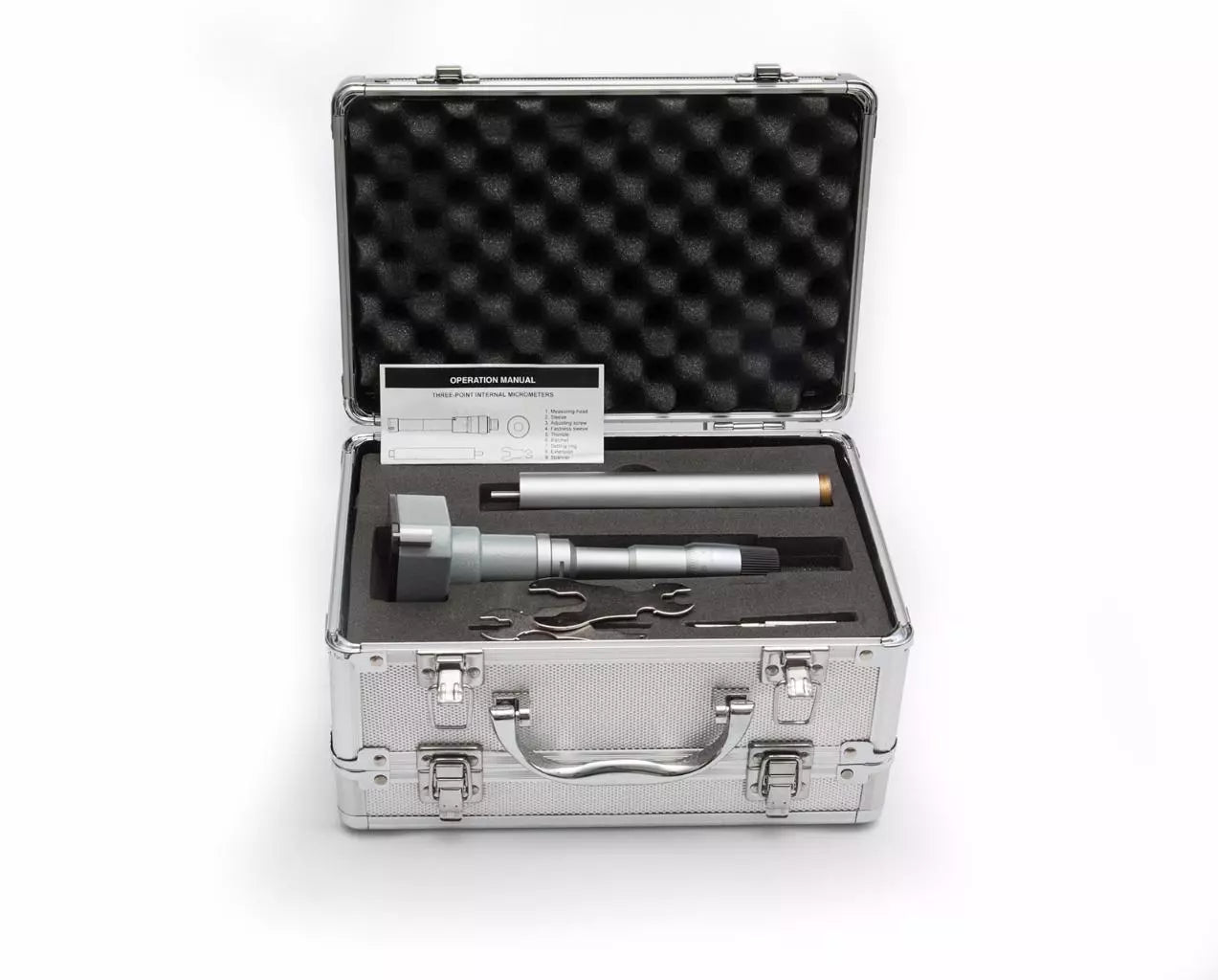 Inspec 315-13-270 3 Point micrometers Accuracy:.005mm Graduation:.005mm Range: 87-100mm
