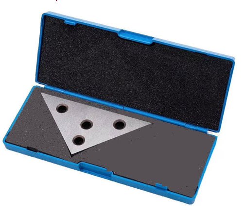 MHC 418-4810 Solid angle Plate 2 x 3-3/8 x 5/16” Angles 45, 45 and 90 degrees