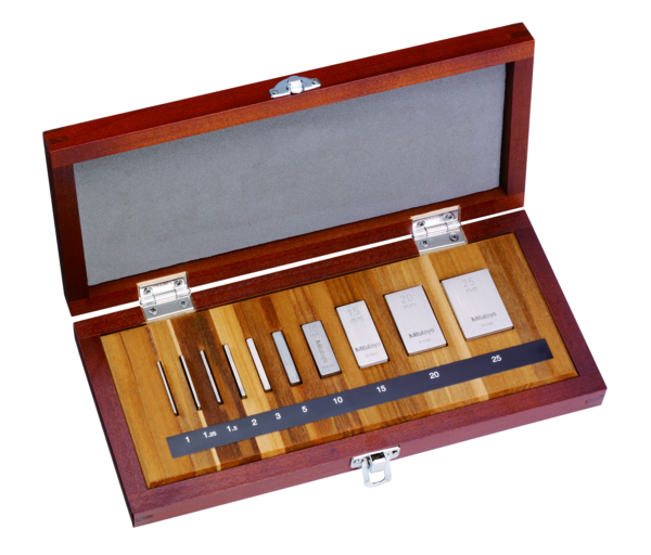 Gauge Block Set, Metric, Ins. Cert., ISO