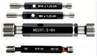 Metric Thread Plug Gauges Go No Go Class 6H Size M100 x 0.75 P9023-M100-7