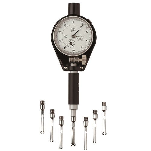 2-Point Inside Measuring Instrument for Extra Small Holes, Range 0,3-0,4", Graduation 0,0005" 526-119-20
