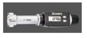 Bowers Digital Electronic Holemike Internal Micrometer, 1"-1-3/8" Measuring Range XTD25i