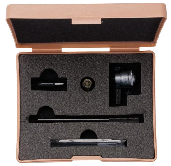 Mitutoyo Inside Micrometer, Interchangeable Rods 25-50mm, with 2 Rods, Carbide Measuring Faces 141-103