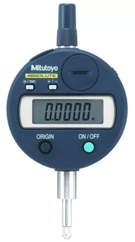 Mitutoyo 543-683B Digimatic Indicator, #4-48 UNF Thread, 0-0.5" Range, Flat Back