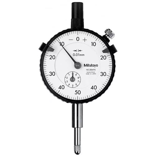 Standard Indicator, flat Back, ISO Type, 10mm, 0,01mm 2046SB
