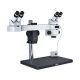 Motic PM5539B901 Motic DSK-500 Dual observation optical bridge with pointer on primary unittrol Magnification stops: 6.4X, 10X, 16X, 25X and 40X