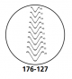 Mitutoyo 176-127 Reticle: NF Screw thread (80-28tpi)
