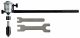 Mitutoyo Interchangeable Rod Inside Micrometer Range 1-2'' Code 141-102