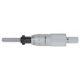 Mitutoyo Micrometer heads Series 150-211 Flat Spindle models Range 0-25mm x .01mm Accuracy .002mm With plain Stem 10mm, Without ratchet stop and with spindle lock