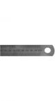 Vogul 150R/1000 Steel rule  Metric Rule - Length 1m, Section 30 x 1mm Graduated on both edges of one side only in mm, figured in cm