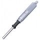 Mitutoyo 151-260 Standard Micrometer Carbide Tipped 0-50mm Range x .01mm Accuracy .004mm Stem 12mm Plain Without ratchet