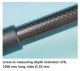 Schwenk 12300601, 160-800mm screw-in depth extension CFK 1000 mm long, tube-Ø 24 mm, Carbon Fibre
