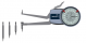 Mitutoyo 209-310 Interchangeable Anvil Gauge Range : 50-100mm  Graduation : .01mm Accuracy : .03mm Measuring Contacts : Interchangeable Ball 1mm