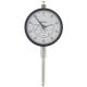 Mitutoyo 2330S-10 Dial Indicator, M2.5X0.45 Thread, 8mm Stem Dia., Lug Back, White Dial, 0-100 Reading, 57mm Dial Dia., 0-30mm Range, 0.01mm Graduation, +/-0.025mm Accuracy