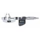 Mitutoyo 343-252 LCD Caliper Type Micrometer, Range 50.8-76.2mm, Resolution 0.001mm, Accuracy +/-0.007mm