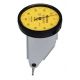 Mitutoyo 513-455E Dial Test Indicator, Basic Set, Vertical Type, 8mm Stem Dia., Yellow Dial, 0-100-0 Reading, 40mm Dial Dia., 0-0.2mm Range, 0.002mm Graduation, +/-0.003mm Accuracy