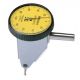 Mitutoyo 513-255E Dial Test Indicator, Basic Set, Vertical Type, 8mm Stem Dia., Yellow Dial, 0-100-0 Reading, 40mm Dial Dia., 0-0.2mm Range, 0.002mm Graduation, +/-0.003mm Accuracy